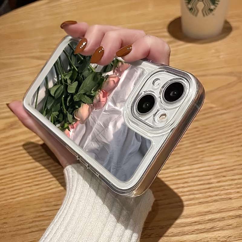 1Pc Black For iPhone 15 Phone Case Phone Cover