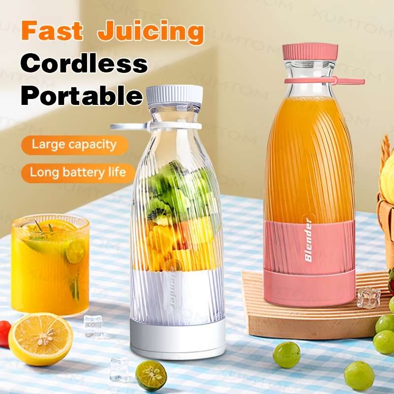 In Portable Blender And Juice Extractor Usb Charging