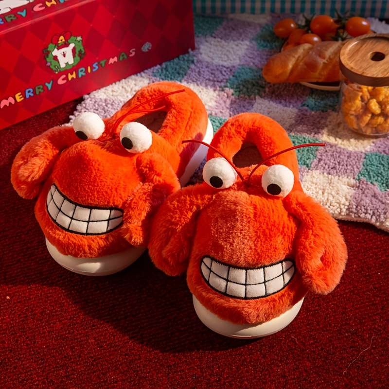 Cotton Slippers Color Red Sizeuk 6.5-7
