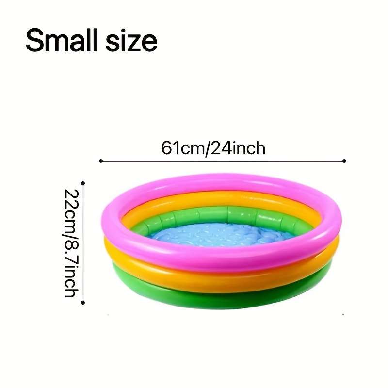 Portable Sturdy Safe Durable Leak-proof Inflatable Swimming Pool Outdoor Summer