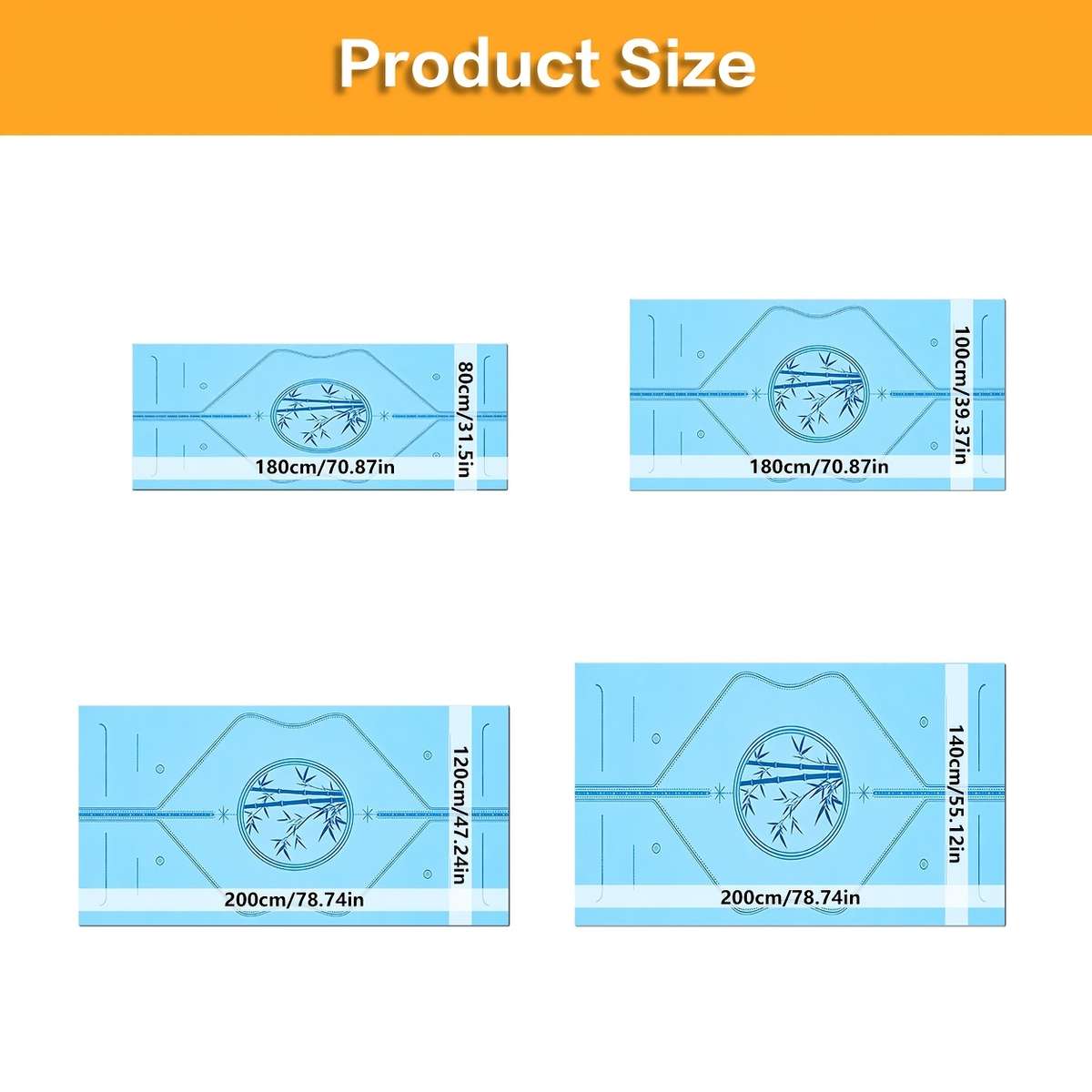 Yoga Mat 140*200Cm 55.12*78.74In