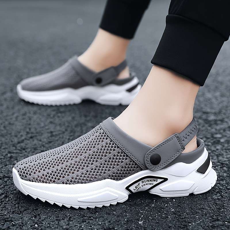 Men Slippers Summer Style Blue Size Uk 7