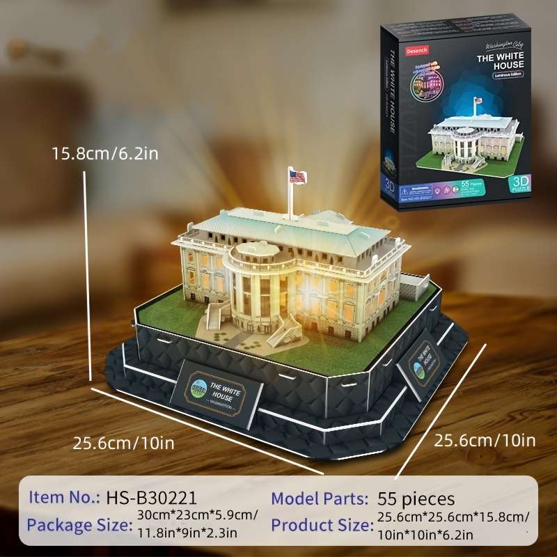 Building Toy Architectural Model Toy Set Model Hs B30222