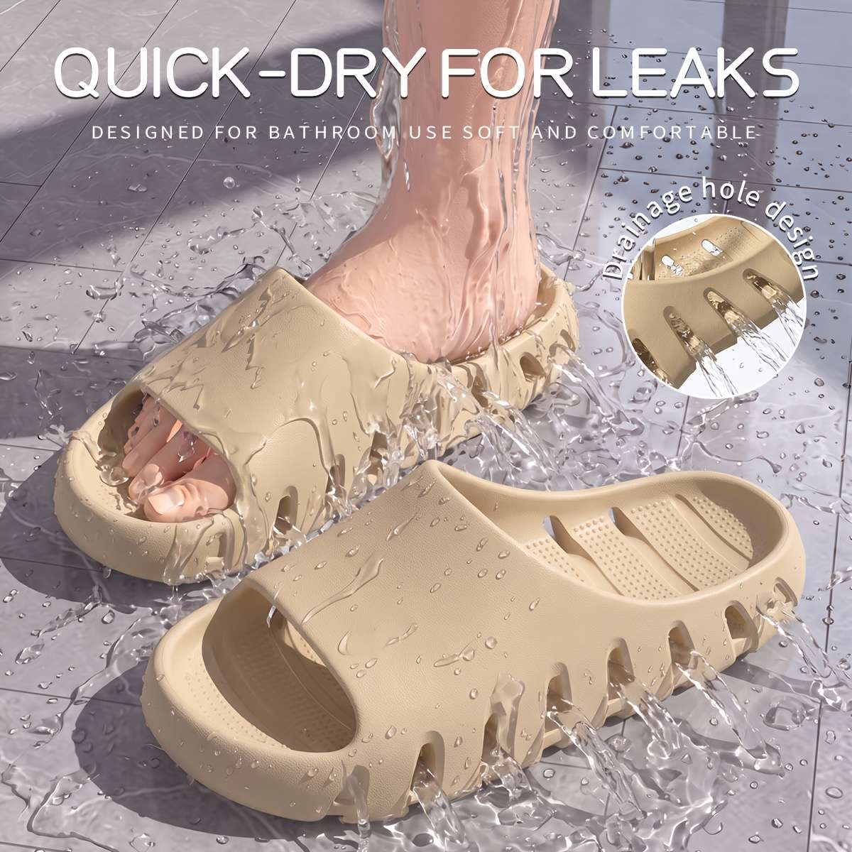 Sandals Color Milky Size Uk 6.5 7