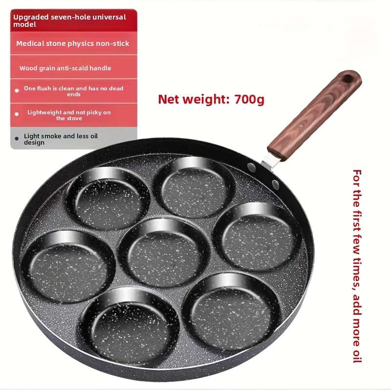 Frying Pan Color 7Compartment Frying Pan