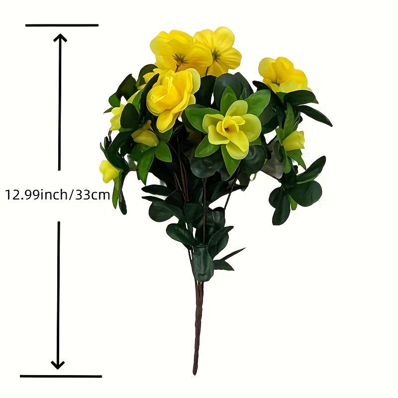 Simulated Flower Model Tt4Pcs Itemsyellow