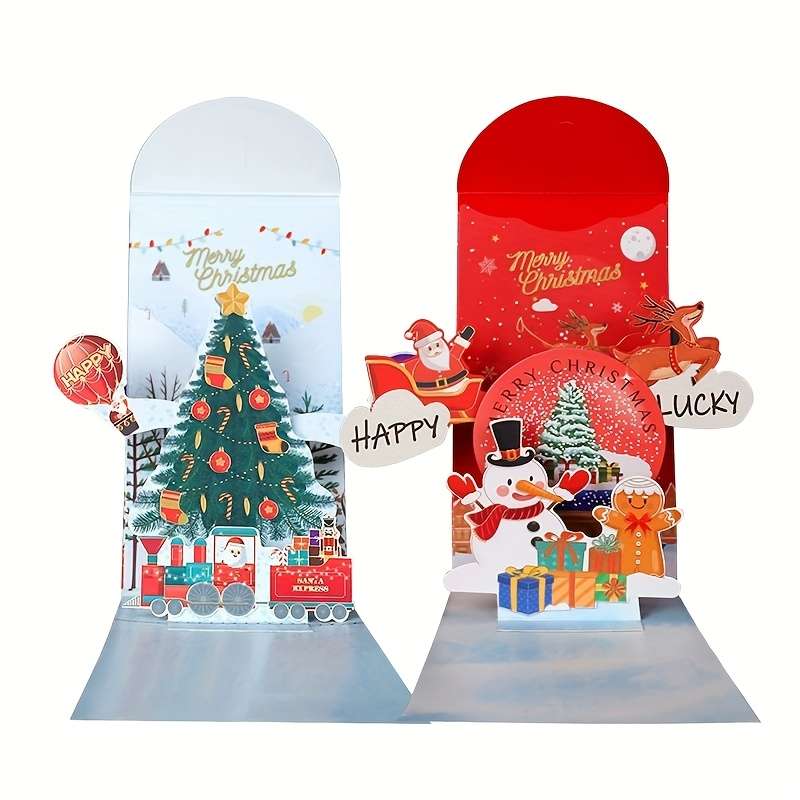 Greeting Cards Style Christmas Tree