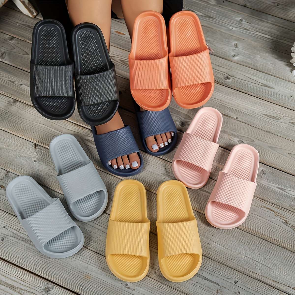 Sandals Color Orange Red Size Uk 5.5 6