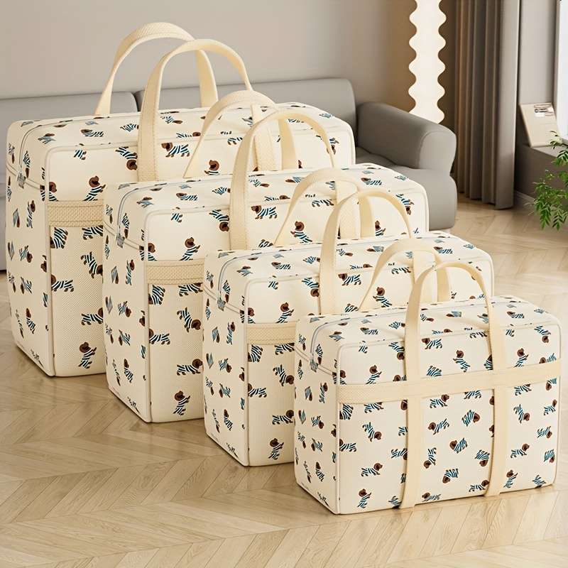 2Pcs Extra Large Foldable Storage Totes Moving 2Pcs Size L