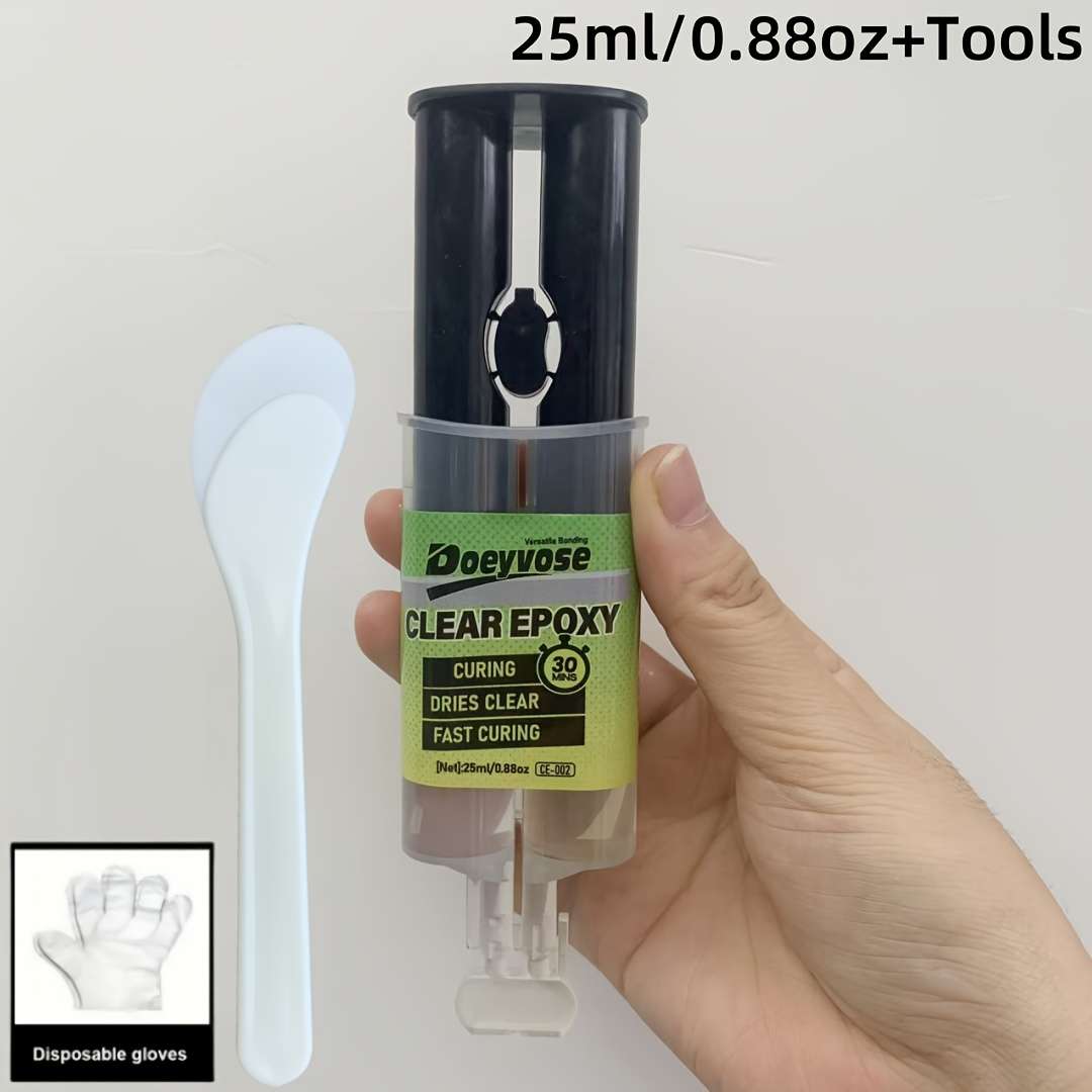 HeavyDuty Reliable Premium Adhesive Blend Long Lasting Doeyvose Clear Epoxy For