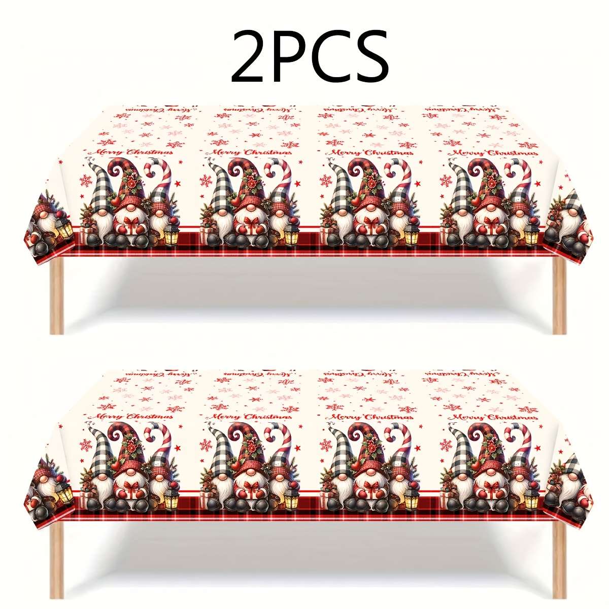 Christmas Tablecloth Quantity 2Pcs