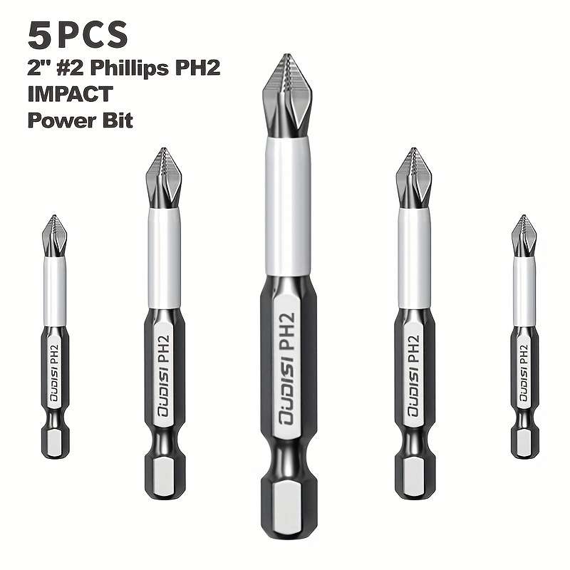 Screwdriver Bit Tool Set Items 50Mm 5Pcs