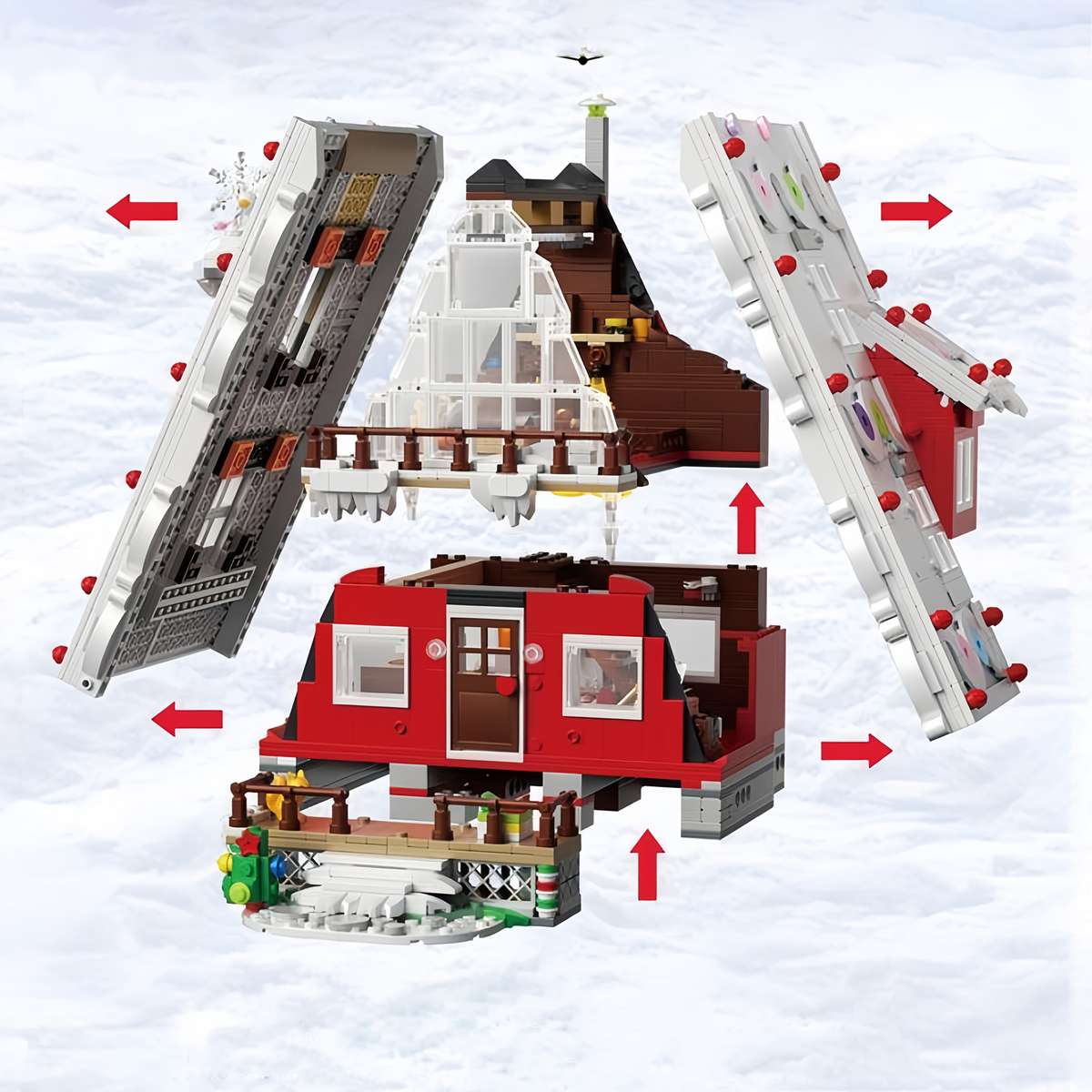 Building Toy Architectural Model Toy Set Model 613001