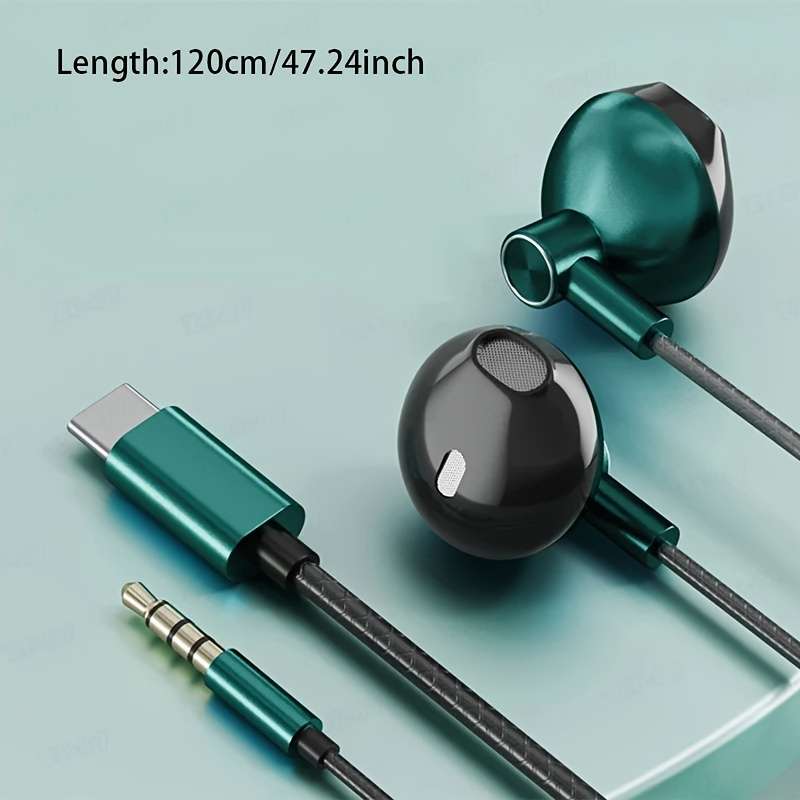 Wired Headphones 3.5Mm Black