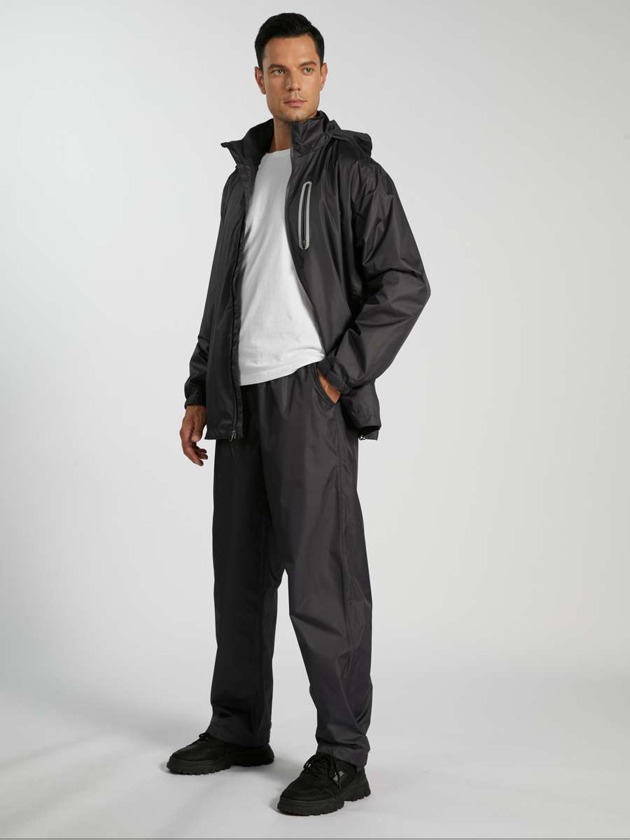 Raincoat Grey Size M