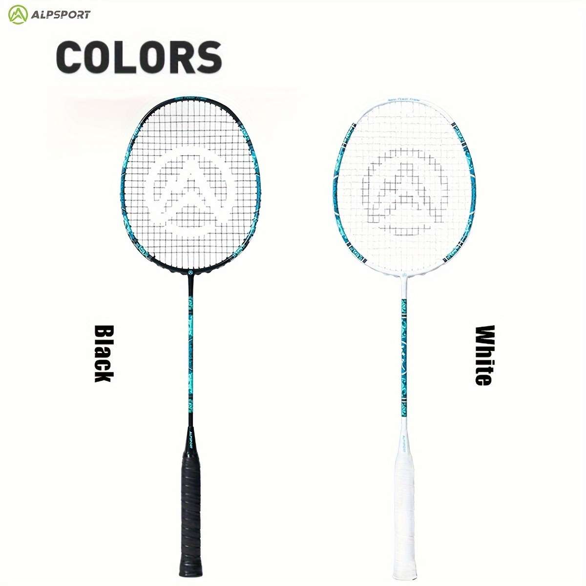 Badminton Racket Color 2Pcs Blackbag