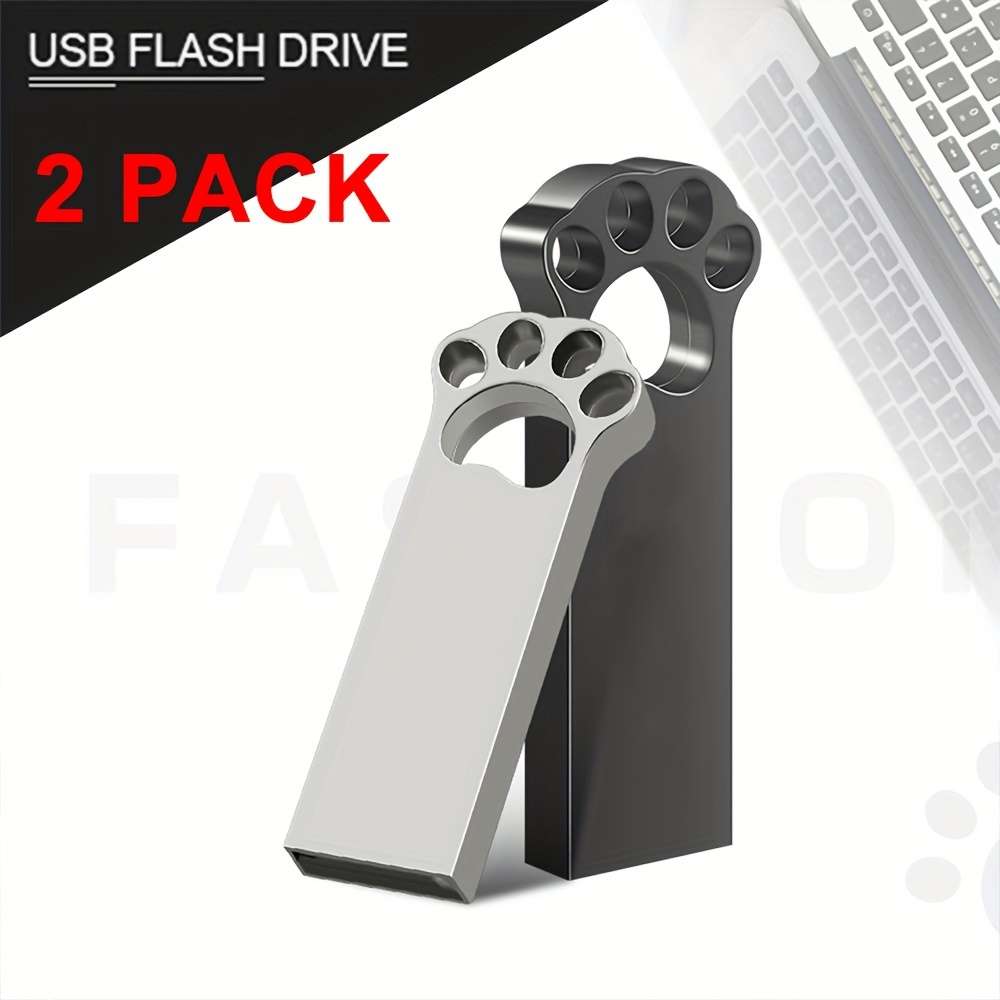 Usb Flash Drive Color Silvery Capacity 512Mb 2Packs