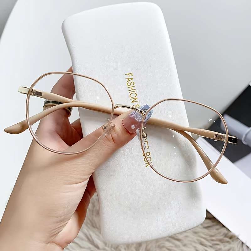 Glasses Color Rose Golden