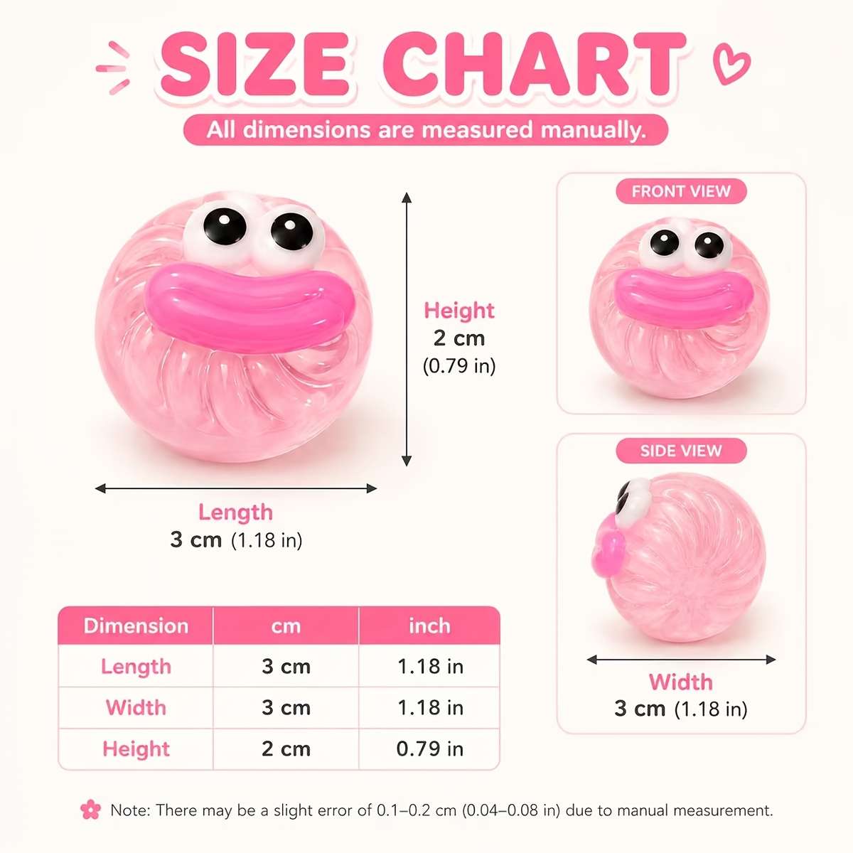 Squeezable Toys Color Random Color Quantity 2Pcs