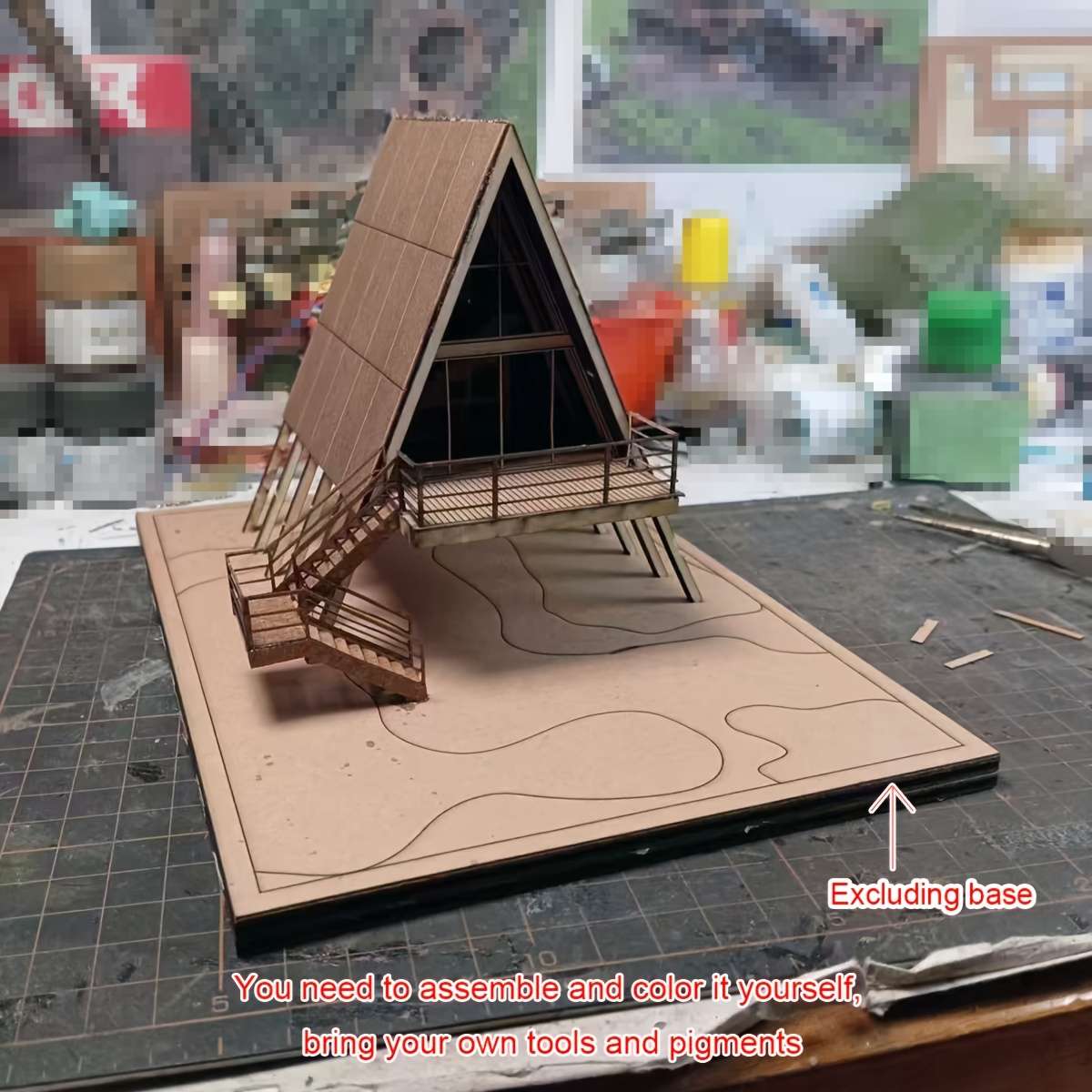 Building Toy Architectural Model Toy Set Quantity 1 Set