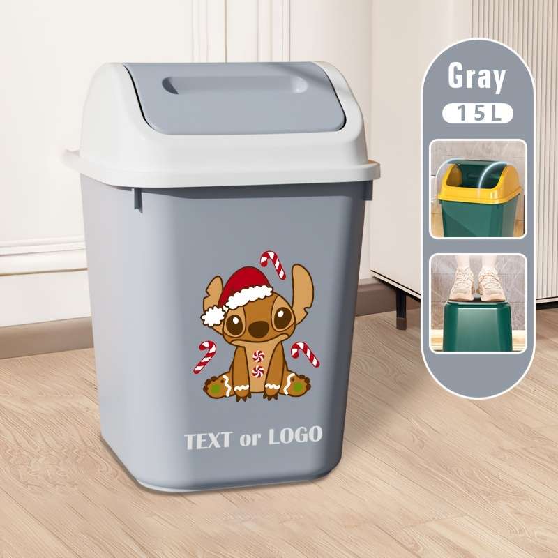 Garbage Can Color Grey