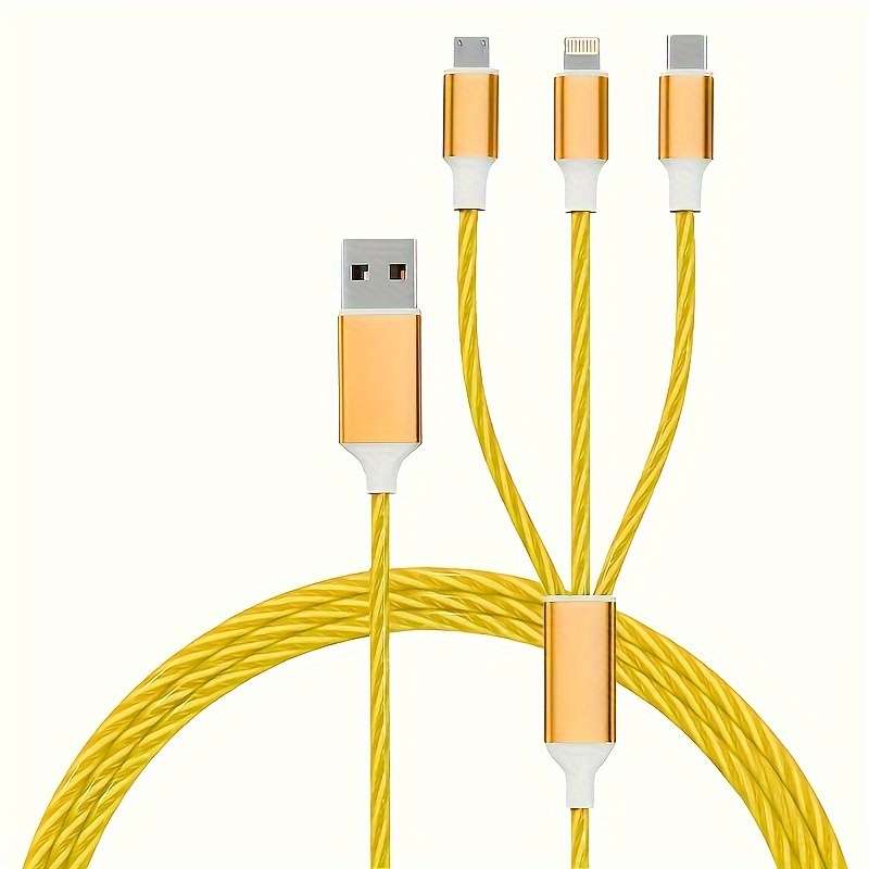 1 x 120cm 3-In-1 Usb Cable