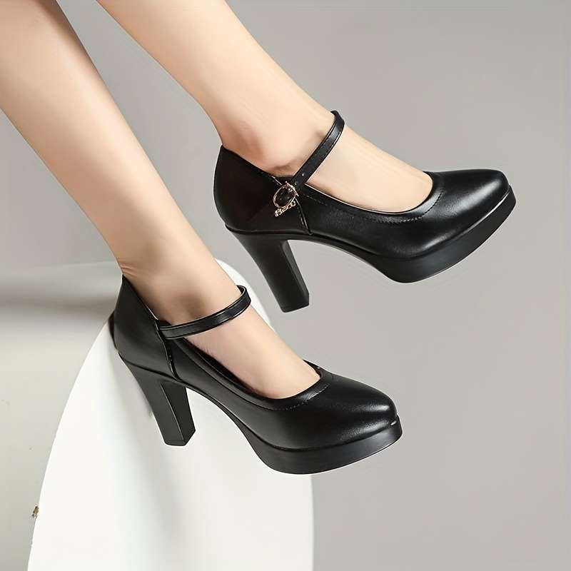 Women S High Heels Color Black Sizeuk 5