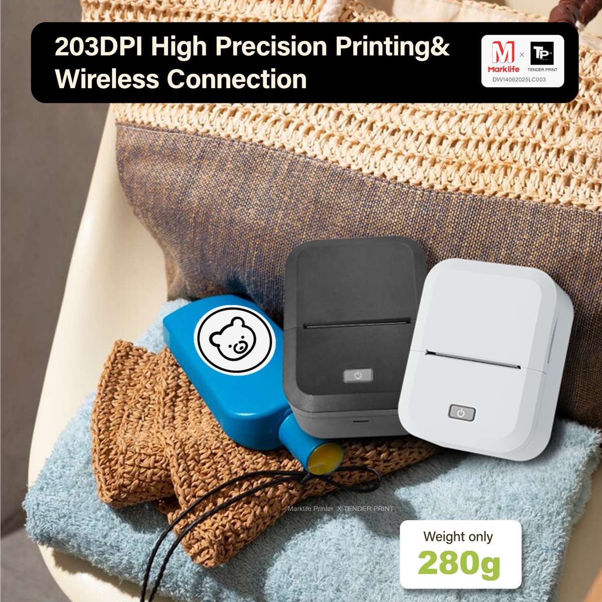 Printer Model Black X2 Plus 2 Rolls Of 50X30Mm Labels