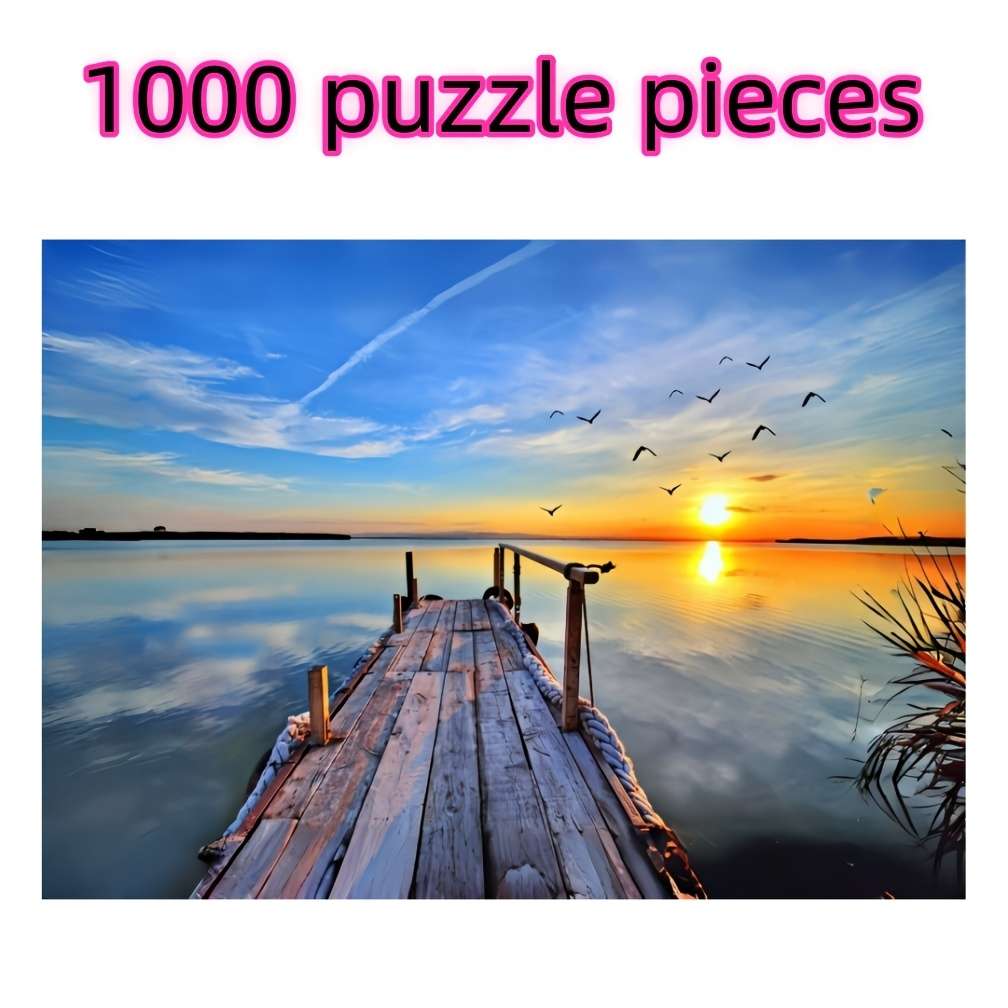 1000 Piece Paper Jigsaw Puzzle For Adults