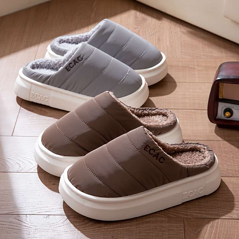 Cotton Slippers Color Grey Sizeuk 7.5-8
