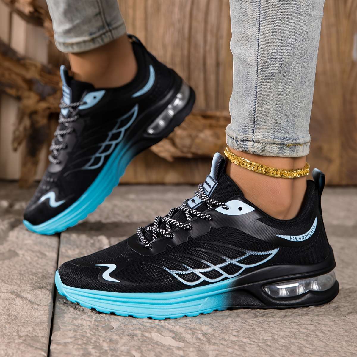 Sneakers Color Black Sizeuk 7