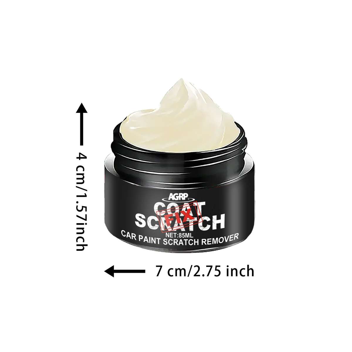 Car Scratch Repair Tool Capacity 85Ml Add Sponge