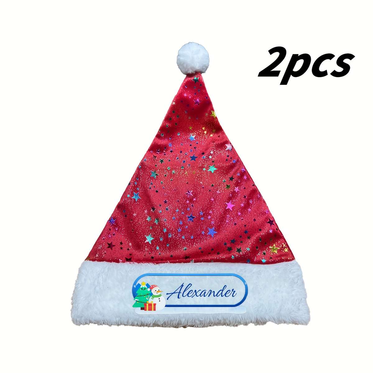 Christmas Decorations Items Red 03 Quantity 2Pcs