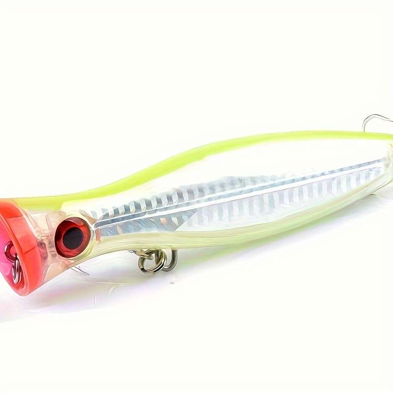 1pc Popper Fishing Lure 12.5cm 40.3g ABS Hard Bait for Fresh Saltwater Angling Crash Wate