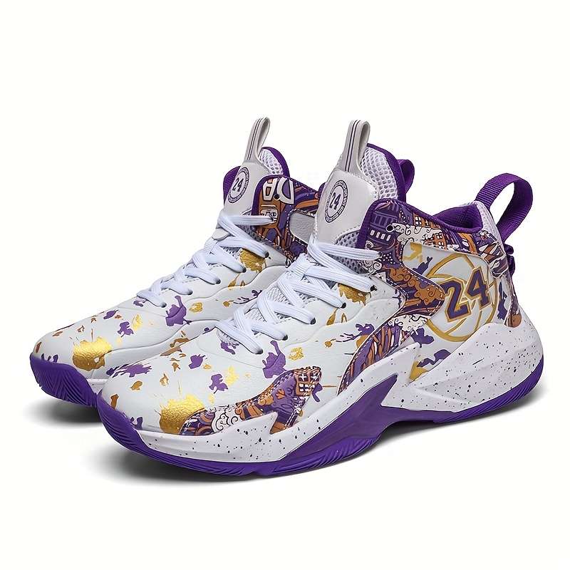 Basketball Shoes Color Dark Violet Sizeuk 7