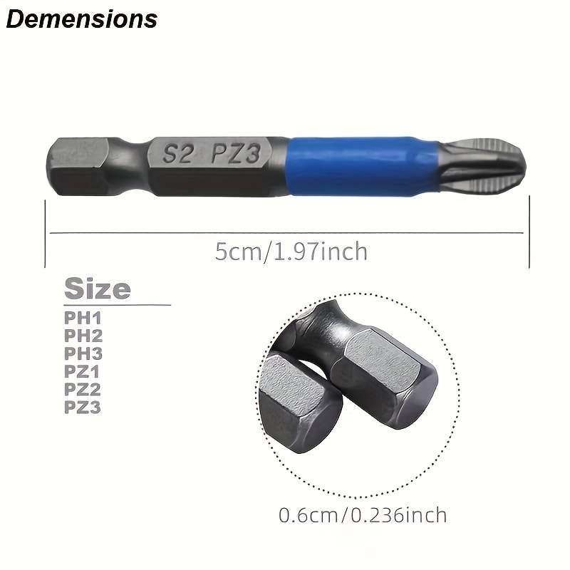 Screwdriver Bit Tool Set Quantity 12 Pieces