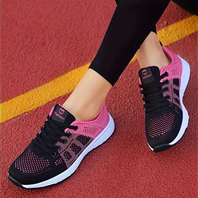 Sneakers Color Black Rose Red Sizeuk 2