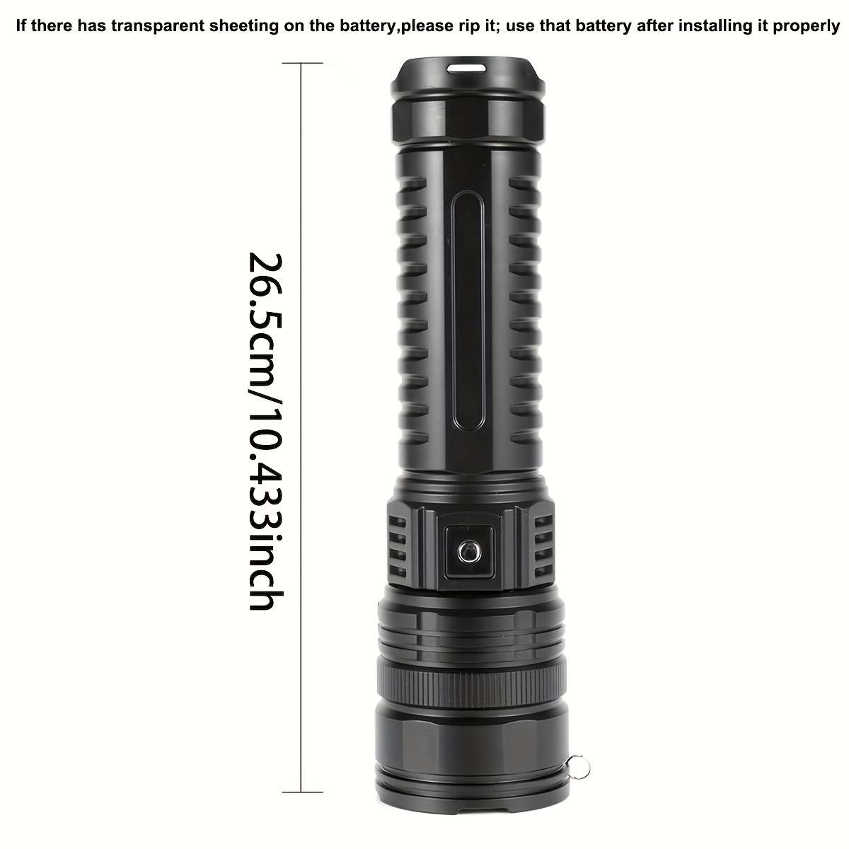 Versatile 1Pc Ultra Bright Zoomable Led Flashlight With Emergency Reliable