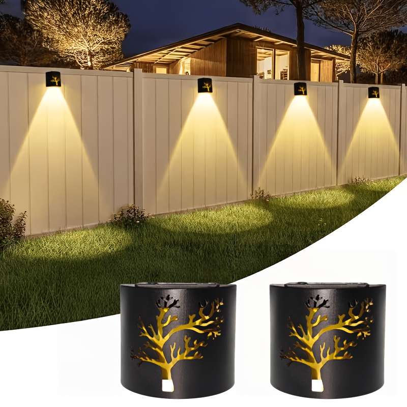 Solar Emergency Lights Model New Model Hillside Tree Shadow Lamp