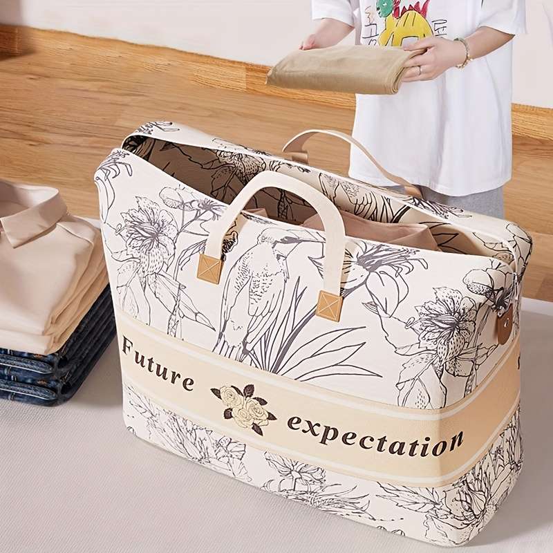 3pcs Durable Reliable Convenient Large Capacity Storage Bags Clothes Blankets