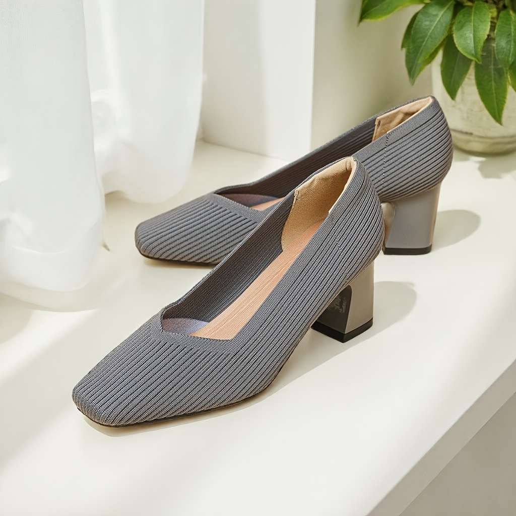 Women S High Heels Color Grey Sizeuk 2.5