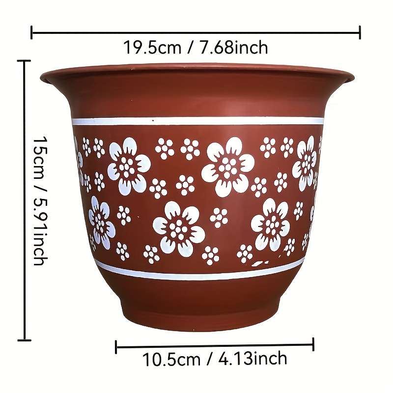 Flowerpot Color 2 Packs  Random