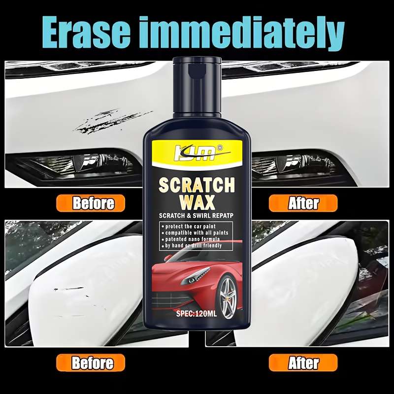 Car Scratch Repair Tool Capacity 120G Add Sponge