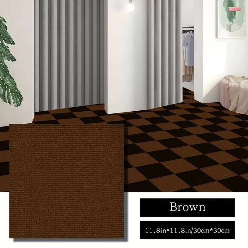 Floor Stickers Color Brown Quantity 18Pcs