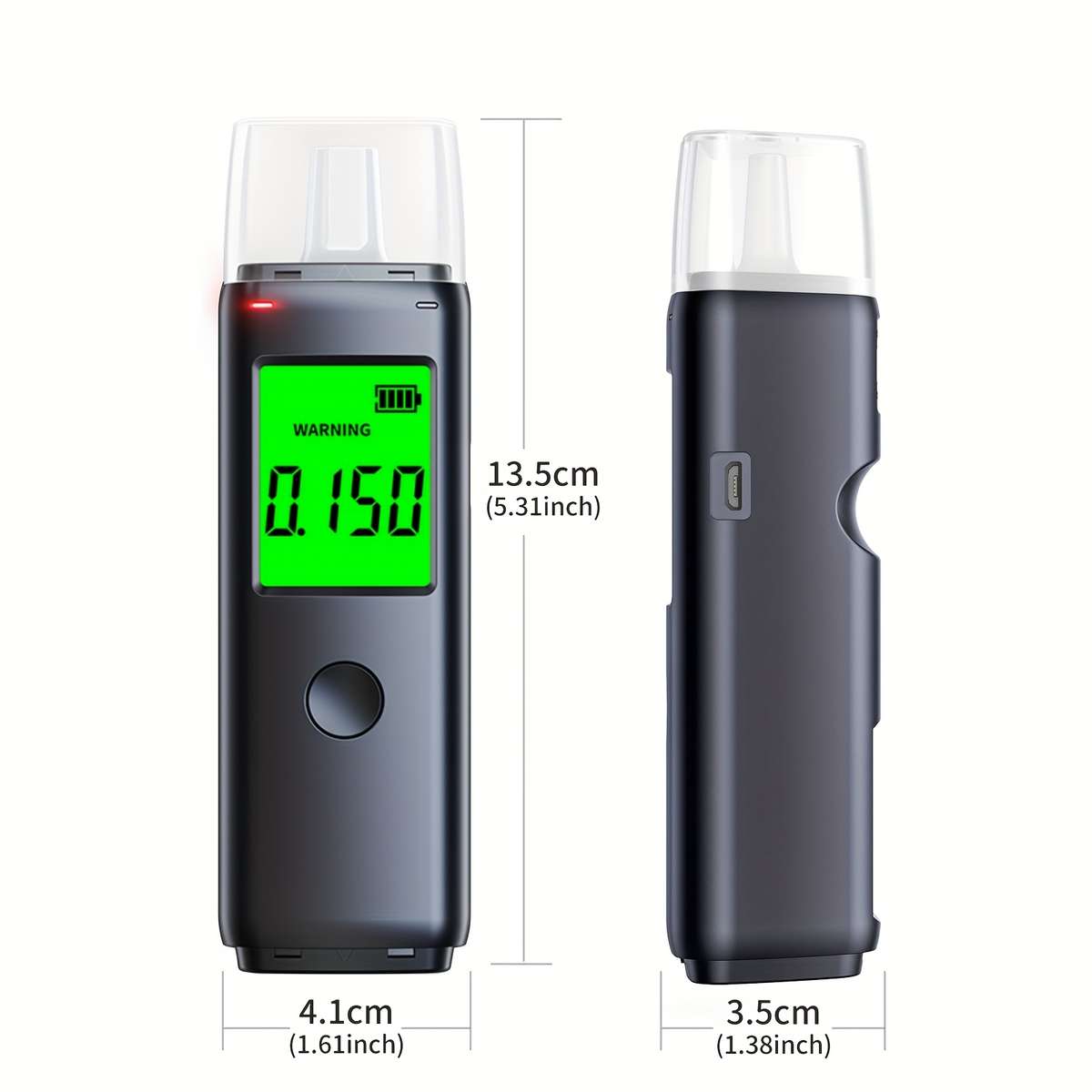 Alcohol Detector Quantity 5 Mouthpieces