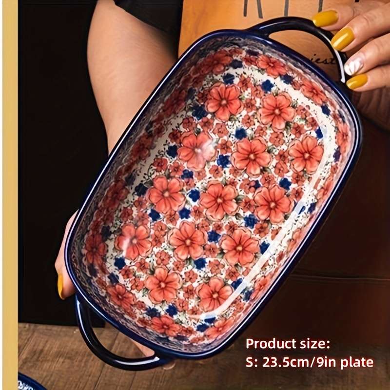 Bowl Style Black Plum Baking Tray