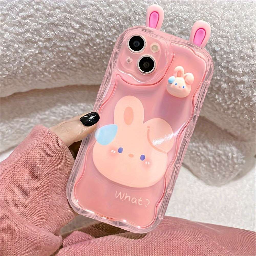 1Pc Pink Red Color For iPhone X Soft Design Phone Case