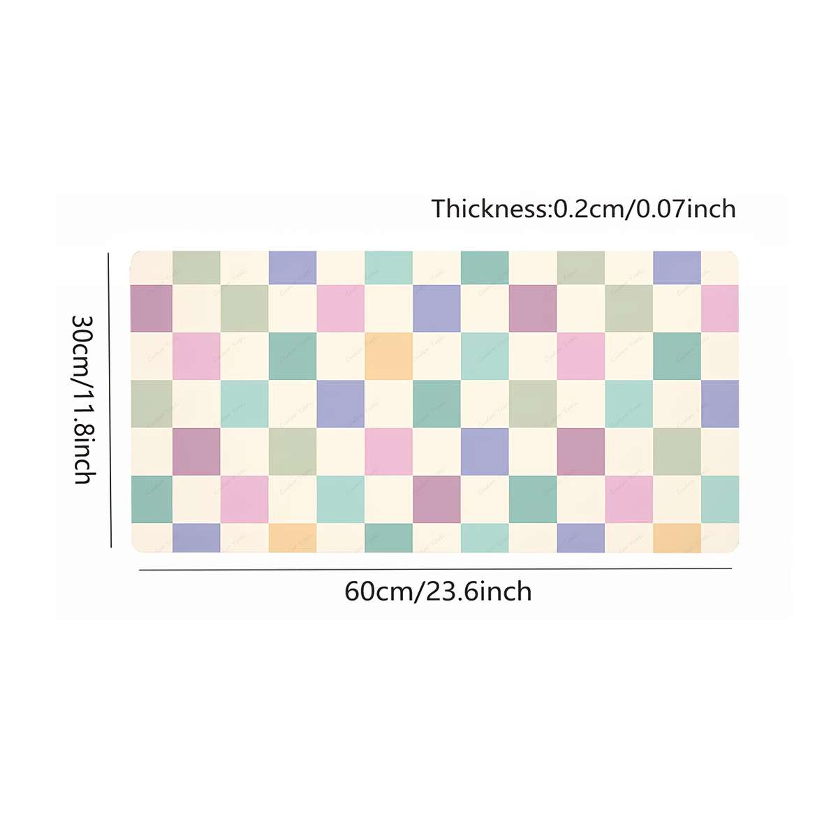 Mouse Pad Size 23.6In   X 11.8In