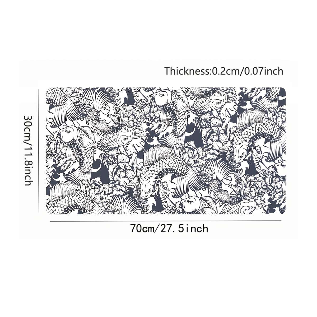 Mouse Pad Size 35.4In   X 15.7In