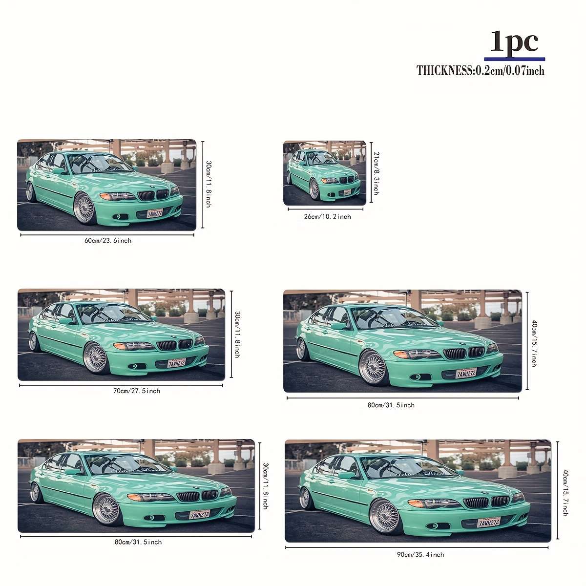 Mouse Pad Size 21X26Cm8.3X10.2Inch